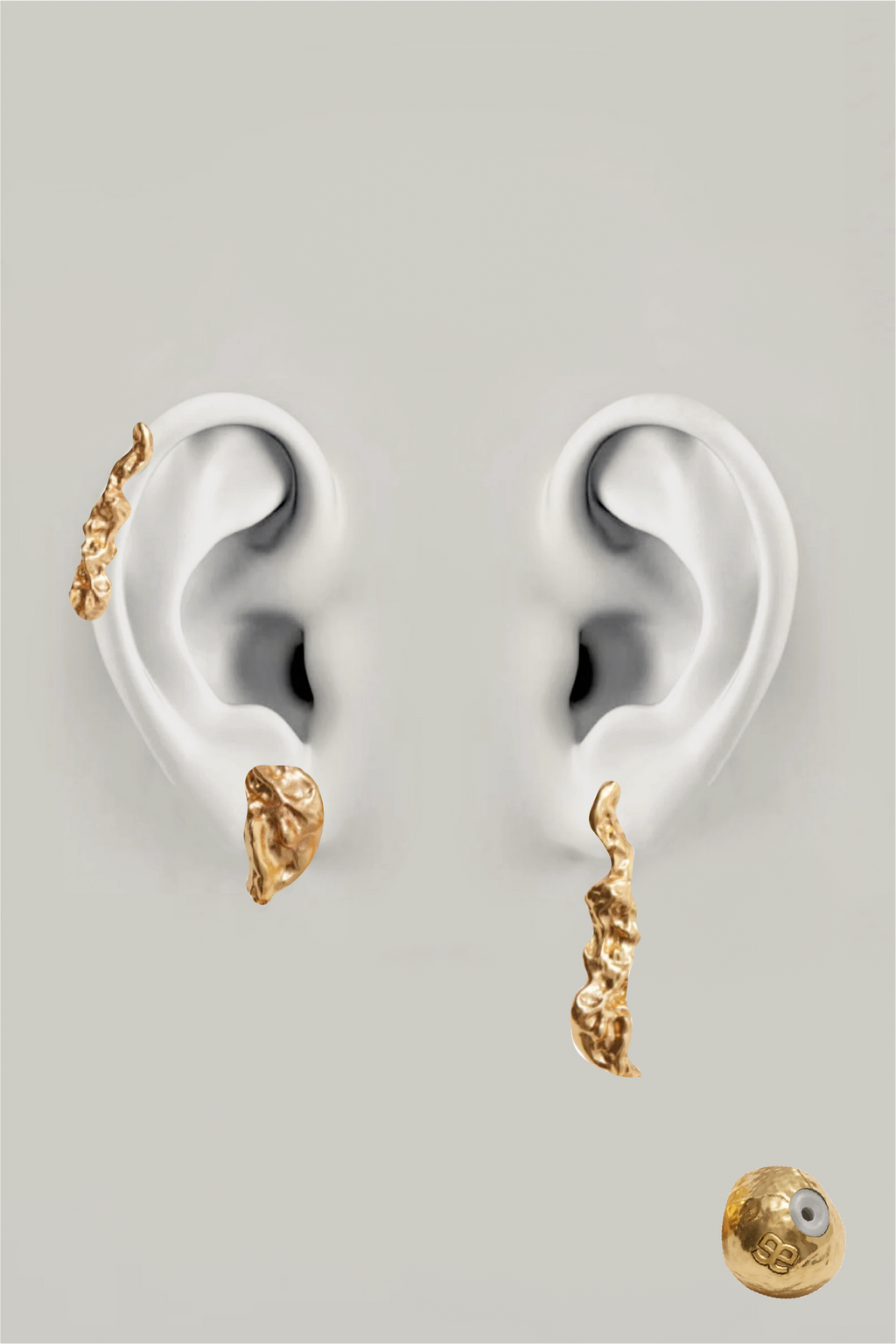 ENDURE shards earring - signature collection