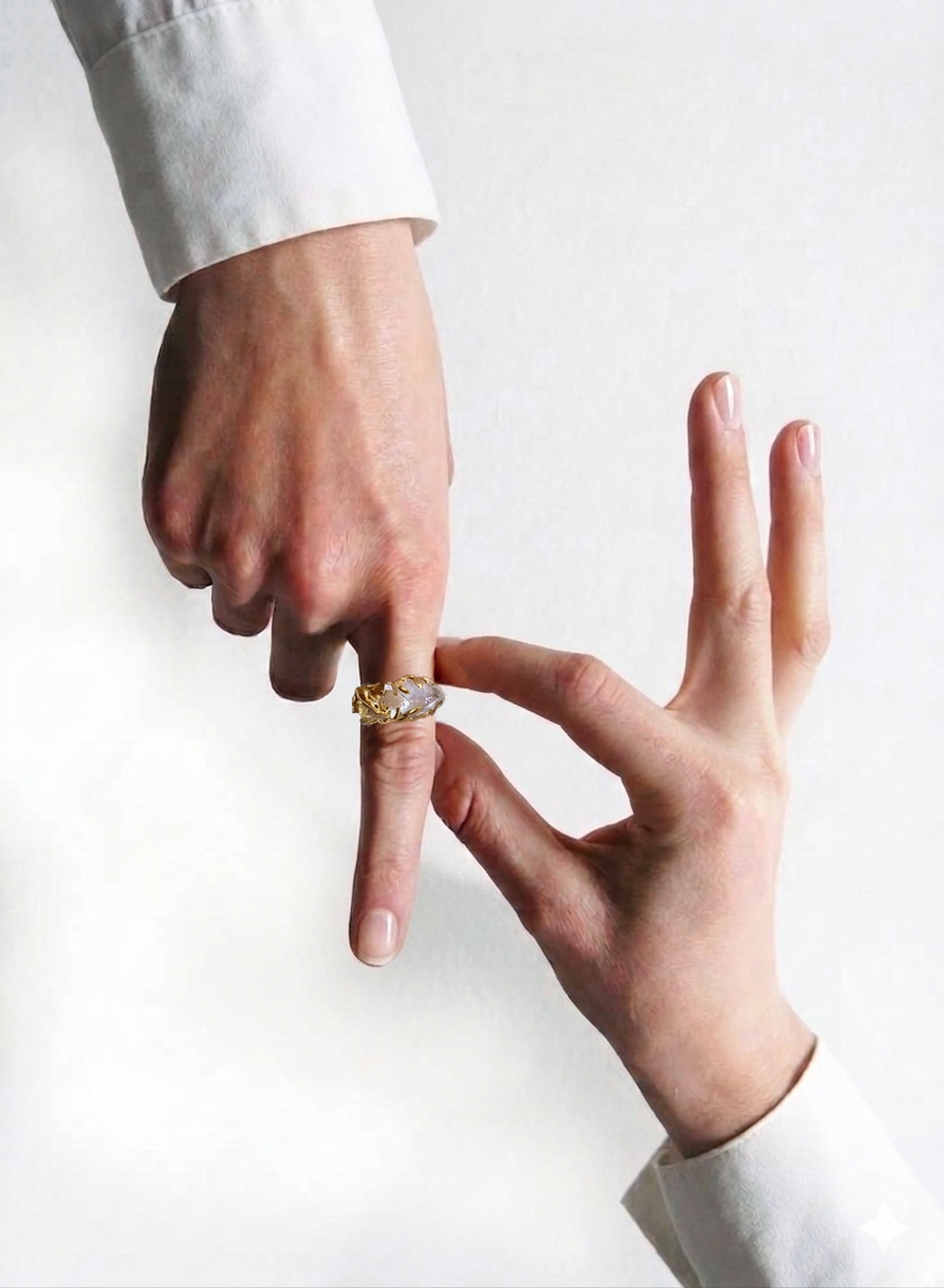 ENDURE rockstone ring - signature collection