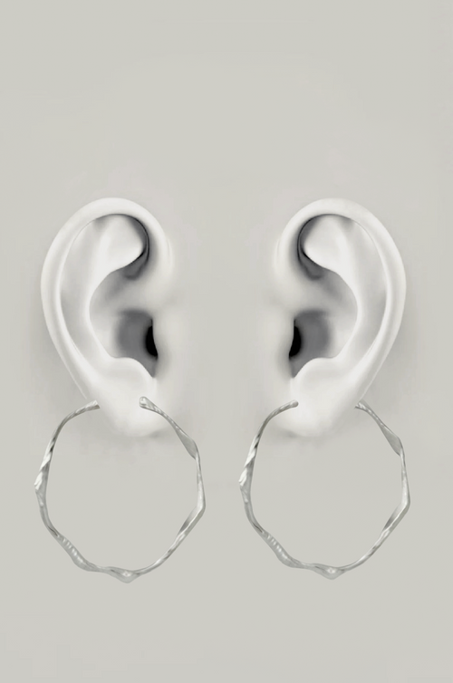 ENDURE loop earrings - signature collection